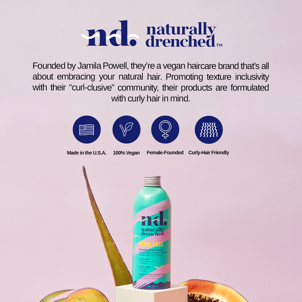 Naturally Drenched Banner