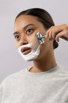 Razor - The Collective - razor for hair - body - face - razor gold - razor blades - straight razor - hair removal - reusable razor - sustainable - best razor - best hair removal - shave - how to shave - facial razor - body razor