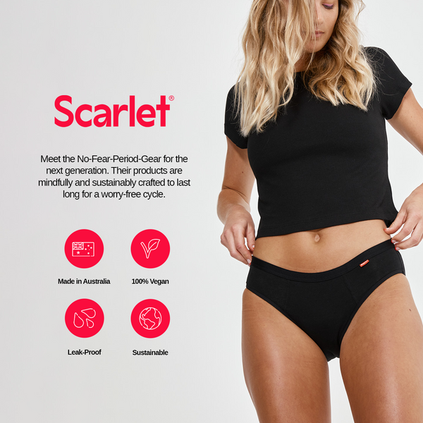 Scarlet Period Short and Sweet Swim Set by Scarlet Online, THE ICONIC