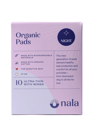 Biodegradable Night Pads | Period Care - The Collective