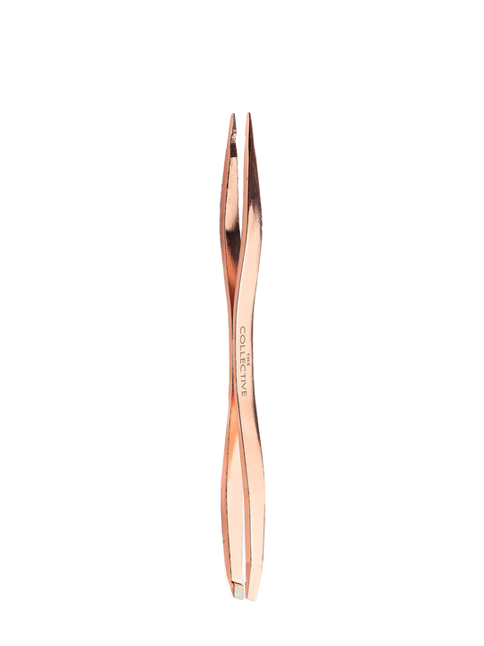 Dual-Ended Tweezers in Rose Gold