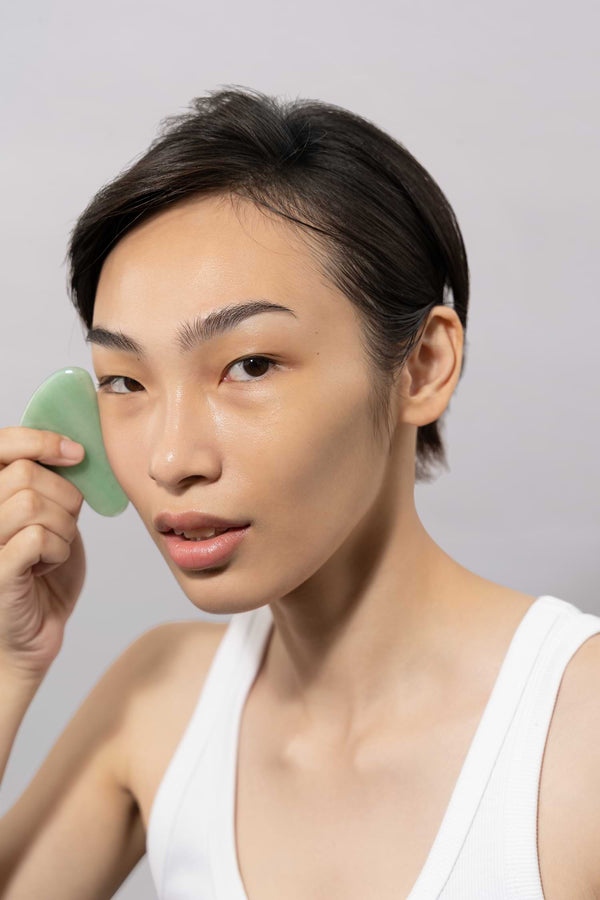 Jade Facial Spa Set - The Collective - mount lai - sephoraph - discount - skin - skin care - skincare - philippines - face - lymphatic drainage - facial massage - at-home spa - real jade - jade stone - guasha - gua sha - face roller